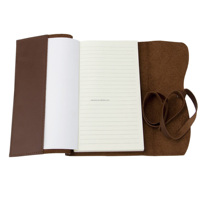 Journal en cuir Crazy Horse vintage Wenshun A5 A6 rechargeable, planificateur de voyage, logo personnalisé, cadeau