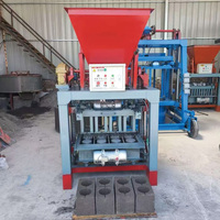 Machine à blocs QTJ4-45 en stock, modèle manuel simple, pour le marché africain, permet de changer librement de types de briques