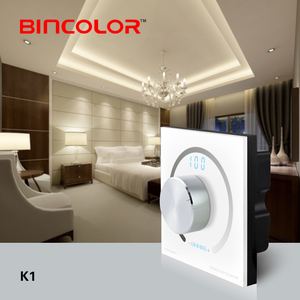 K1 <span class=keywords><strong>Dimmer</strong></span> <span class=keywords><strong>Led</strong></span> điều khiển cho màu duy nhất <span class=keywords><strong>LED</strong></span> Strip Lights Knob treo tường chuyển đổi - Product Image 2