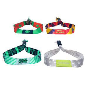 패브릭 짠 RFID PVC <span class=keywords><strong>NFC</strong></span> RFID 팔찌 제조 활성 rfid 팔찌 - Product Image 2