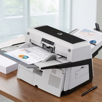 Scanner de documents A3 reconditionné FI-6670, 90 ppm, 180 ipm, production haute vitesse, recto verso, 600 dpi, double couleur, CCD, USB 2.0, SCSI