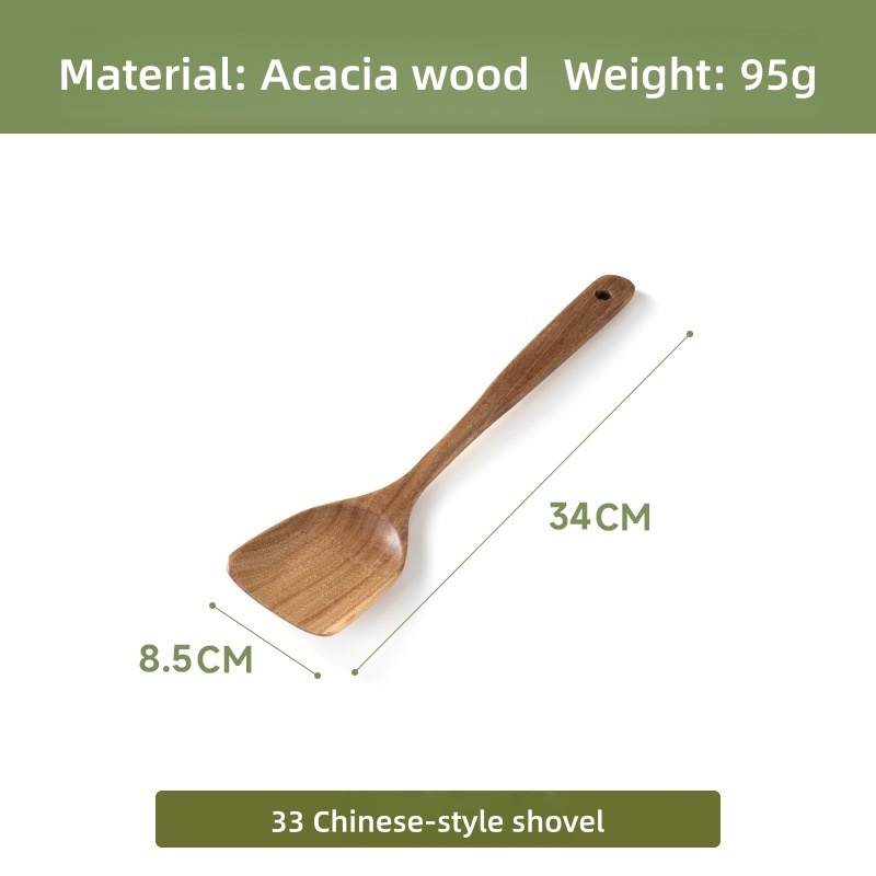 Espátula china de madera color K 33