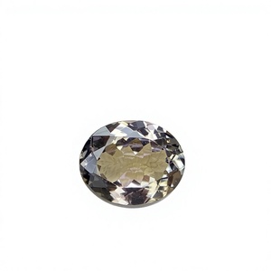 Tanzanite Naturelle Certifiée Non Chauffée Couleur Bio, Pierre Taillée Ovale, Zoisite Naturelle Tanzanite 2,35 Carats, Propre à la Loupe - Product Image 1