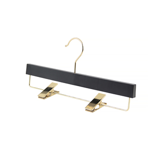 Gran oferta, colgador de plástico duradero con logotipo personalizado, colgador de plástico negro engomado <span class=keywords><strong>para</strong></span> falda - Product Image 6