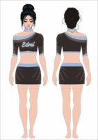 Uniformes de cheerleading personnalisés Allstar Elite pour enfants, respirants, avec strass brillants, motifs par sublimation, pour l'entraînement des équipes féminines