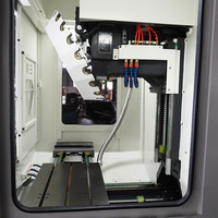 Centre d'usinage CNC 3 axes TDZ600 avec commande Fanuc pour perçage et taraudage efficaces de composants métalliques