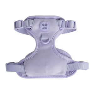 ชุดสายจูงสุนัขทำจากนีโอพรีนชุดสายจูงสัตว์เลี้ยงทำจากไนลอนปรับได้ออกแบบโลโก้ได้ตามต้องการ - Product Image 4