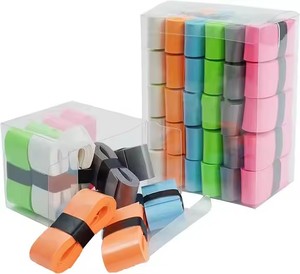 Oem Surgrip antidérapant <span class=keywords><strong>Raquette</strong></span> de tennis padel Bandeau de sueur Poignées de badminton <span class=keywords><strong>Raquette</strong></span> Visqueux Surgrip <span class=keywords><strong>Film</strong></span> Bandeau de sueur - Product Image 2