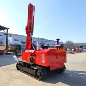 Piquet solaire à chenilles en caoutchouc pour <span class=keywords><strong>la</strong></span> construction agrivoltaïque en montagne - Product Image 1