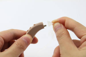 Audífonos recargables de ajuste abierto <span class=keywords><strong>para</strong></span> transmisión de audio, 4 audífonos intrauditivos CIC OTC con reducción de ruido y ajuste cómodo <span class=keywords><strong>para</strong></span> <span class=keywords><strong>sordera</strong></span> leve a moderada - Product Image 5