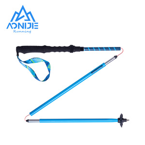 AONIJIE E4202 bâtons d'escalade de Sport tout en aluminium course <span class=keywords><strong>Cross</strong></span> Country bâton de Trekking pliant plein air poids léger Alpenstocks - Product Image 1