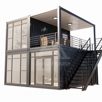 Bâtiment Préfabriqué Moderne de Luxe en Panneaux Sandwich d'Acier Prêts à l'emploi pour Appartements, Bureaux, Hôtels, Villas, Magasins, Écoles – Respirant et Robuste