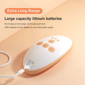 Alat Pijat Payudara Genggam Isi Ulang USB Silikon Elektrik Pembantu Laktasi Pembesar Payudara Penghilang Rasa Sakit Saluran Tersumbat Aman - Product Image 5