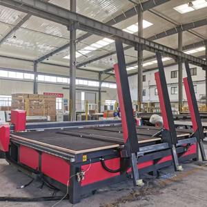 Fabrieks prijs automatische glaslaadtafel luchtgevloei glasbrekende machine glas snijmachine met armen - Product Image 2