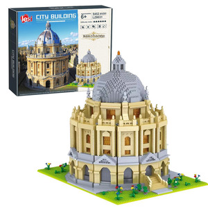 Set di Micro Blocchi da Costruzione del Palazzo Cinese Antico, Modello di Architettura Famosa, Giocattolo Educativo Zhegao Lezi - Product Image 5
