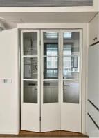 Portes coulissantes en acier inoxydable, construction en polymère insonorisée robuste pour villas, hôtels, boutiques, balcons, jardins
