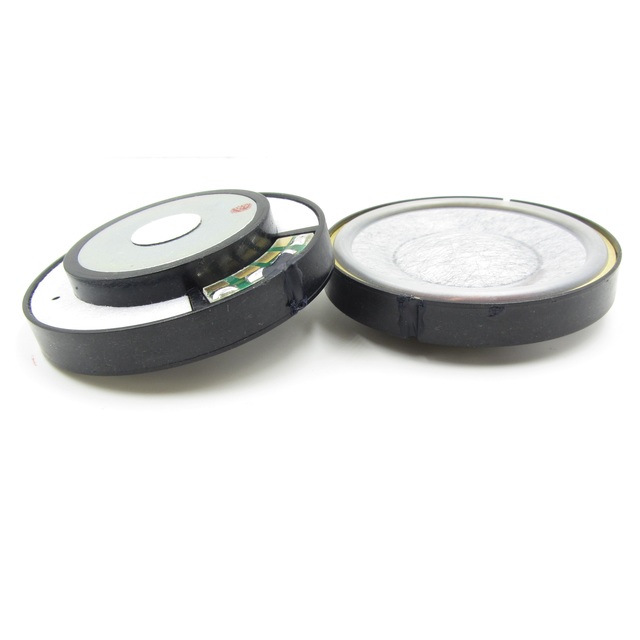Full Range 40mm 16Ohm Hifi Speaker Driver Parts for Headphone Plastic Metal Frame Hi-compliance Diaphragm Nanofiber FreeEdge