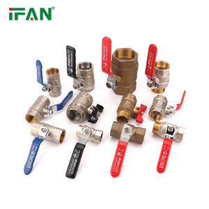 Válvula de Esfera de Latão de Alta Qualidade IFAN com Resistência à Corrosão, Válvula de Latão Rosqueada de Alta Pressão 1/4''--4'' - Product Image 2