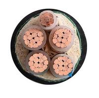 LSF LSZH XLPE aislado Multicores Conductor de cobre Cable de alimentación de bajo voltaje con armadura de cinta de acero Aplicación subterránea