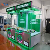 LIFUN Machine à griffes en peluche personnalisée de style boutique, 40 pouces, grande capacité, centre de distribution de jeux d'arcade avec grue à jouets et design de capture chanceuse