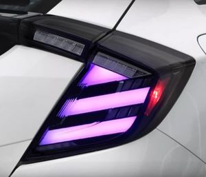 ไฟท้าย TYPY แบบ Full LED อัพเกรด ไฟท้าย RGB เจ็ด<span class=keywords><strong>สี</strong></span> สำหรับ <span class=keywords><strong>Honda</strong></span> <span class=keywords><strong>Civic</strong></span> รุ่นที่ 10 RGB <span class=keywords><strong>Hatchback</strong></span> ปี 2016-2021 <span class=keywords><strong>Hatchback</strong></span> - Product Image 2