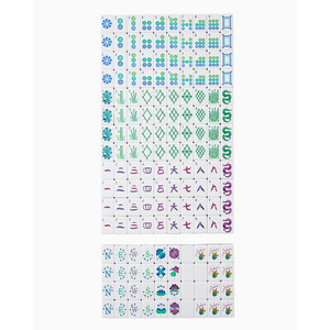 Ensemble de Mahjong personnalisé, version américaine, tuiles de Mahjong en acrylique, collection élégante, ensemble de jeu, divertissement pour adultes - Product Image 3