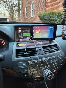 Màn hình cảm ứng không dây 7 inch di động cho xe hơi năm <span class=keywords><strong>2025</strong></span>, tích hợp GPS, hỗ trợ Android Auto và Carplay, đầu phát đa phương tiện tự động, gắn tựa đầu - Product Image 3