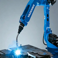 Robot de Soldadura por Arco de Largo Alcance de 6 Ejes con Muñeca Hueca Yaskawa MOTOMAN AR3120, Carga Útil de 20 kg, Alcance Horizontal Máximo de 3124 mm, Personalizable