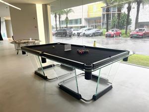 Mesa <span class=keywords><strong>de</strong></span> billar acrílica Americana para el hogar mesa <span class=keywords><strong>de</strong></span> billar <span class=keywords><strong>de</strong></span> vidrio templado para deportes <span class=keywords><strong>de</strong></span> ocio y entretenimientos - Product Image 5