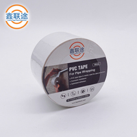 Ruban adhésif en PVC noir de 48 mm x 30 m, fournisseur populaire, avec adhésif puissant, isolation électrique pour applications haute tension