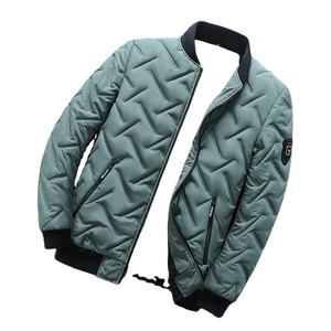 Áo khoác nam cổ đứng thời trang PASUXI <span class=keywords><strong>2025</strong></span>, hàng đặt may <span class=keywords><strong>OEM</strong></span>, bán buôn, chất liệu cotton dày, màu trơn, kiểu dáng rộng rãi - Product Image 2