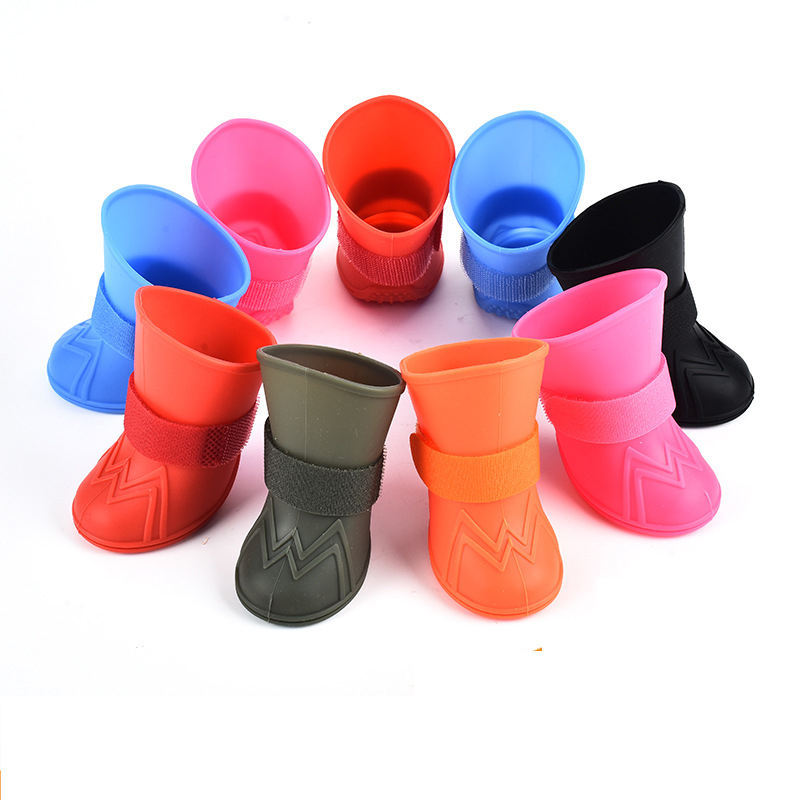 4Pcs Modern Waterproof Puppy Outdoor Rain