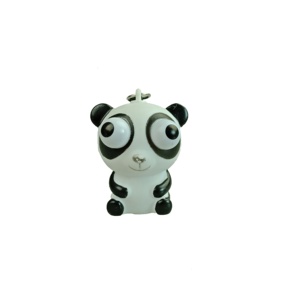 Mignon de Forme animale/Pvc En Plastique Porte-Clé Personnalisé, Bande <span class=keywords><strong>Dessin</strong></span>ée Squishy, squeeze yeux pop porte-clés - Product Image 6