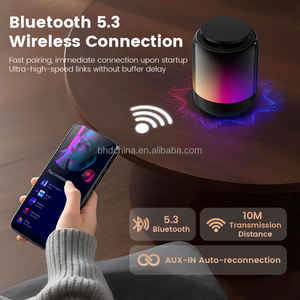 2025 Mini haut-parleurs bluetooth 600mah petit haut-parleur sans fil portable appairage stéréo sans fil petit haut-parleur avec support de téléphone - Product Image 4