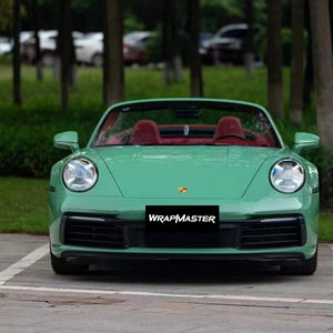 WRAPMASTER 1.52*18 mètres PET <span class=keywords><strong>Vert</strong></span> Clair Film Adhésif pour Voiture Vinyle Cool - Product Image 3