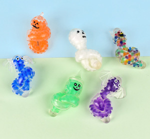 Halloween <b>Beads</b> Filling TPR Soft Stretch Rope Toy Stress Relief Toy Squeeze Stress Toy Classic Birthday Gift - Product Image 4