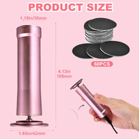 Râpe Électrique Pieds Anti-Callosités Puissante avec Massage – Machine de Pédicure pour Élimination des Durillons