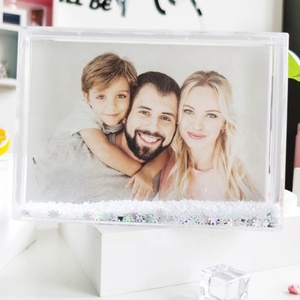 <span class=keywords><strong>Cornice</strong></span> per foto <span class=keywords><strong>da</strong></span> <span class=keywords><strong>parete</strong></span> in plastica con <span class=keywords><strong>cornice</strong></span> a <span class=keywords><strong>parete</strong></span> PS trasparente 4x6 - Product Image 5