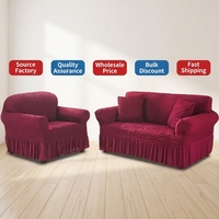 Housse de canapé extensible en gros, anti-poussière, adaptée aux animaux domestiques, protection de meubles, haute élasticité, fournisseur direct d'usine