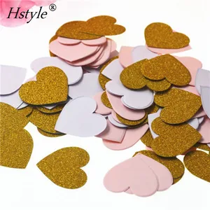 3cm/1.5 pollici oro Glitter cerchio forma carta coriandoli festa di nozze tavolo Glitter coriandoli decorazioni Baby Shower forniture SVPD2 - Product Image 5