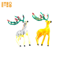 Broche de la Série Noël 2026, motif Arbre de Noël, Élan, Chapeau, Flocon de neige, Fleur de poitrine, avec décoration en strass et émail goutte d'huile