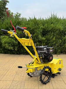 <span class=keywords><strong>Motozappa</strong></span> Compatta Multifunzione a Benzina per Diserbo, Dissodamento, Scavo e Aratura in Agricoltura Domestica - Product Image 2
