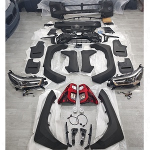 Accesorios de coche a <span class=keywords><strong>precio</strong></span> de fábrica para Toyota <span class=keywords><strong>Hilux</strong></span> 2016-2019 modificado a <span class=keywords><strong>2023</strong></span> GR Sport Body Kit con parachoques delantero Grill Wheel Arch - Product Image 6