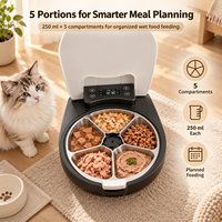 Station de nourriture humide intelligente en forme de bouteille, étanche, rechargeable, avec refroidissement et chauffage semi-conducteurs 24W, conforme RoHS, pour chats et chiens