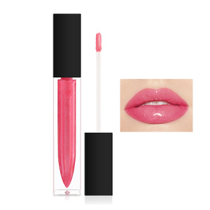 <span class=keywords><strong>Gloss</strong></span> à lèvres <span class=keywords><strong>pailleté</strong></span> pour marque privée, fournisseur OEM ODM, brillant, végétalien, en gros, transparent, <span class=keywords><strong>rose</strong></span>, effet brillant - Product Image 6