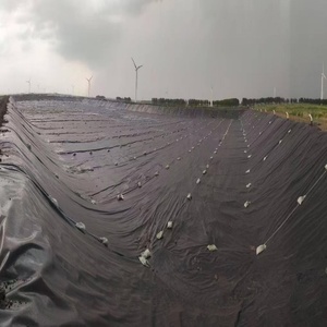 Géomembrane HDPE, géoliner 200/500/1000/1500 microns, anti-infiltration, imperméable, drainage, barrage extérieur - Product Image 2