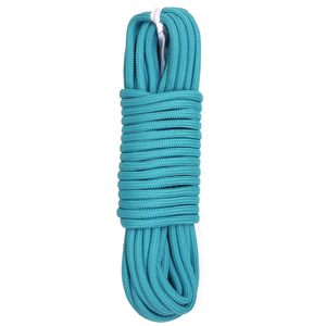 Cordon tressé turquoise à 8 brins en polyester, style simple, haute ténacité - Product Image 4