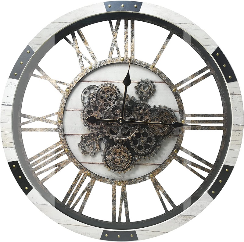 Engrenages en bois-bronze beige désert