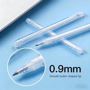 Ensemble de stylos surligneurs blancs en gel de 0,9 mm |   Pointe fine à forte couvrance pour l'illustration, le dessin, les projets artistiques scolaires et de bureau - Product Image 6