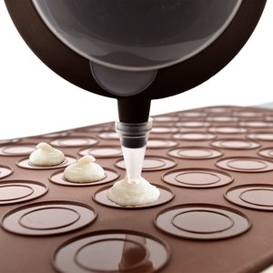 Tapis de cuisson en silicone de qualité alimentaire à 48 cavités, personnalisé en usine, écologique et résistant au four, pour macarons et pâtisseries - Product Image 4